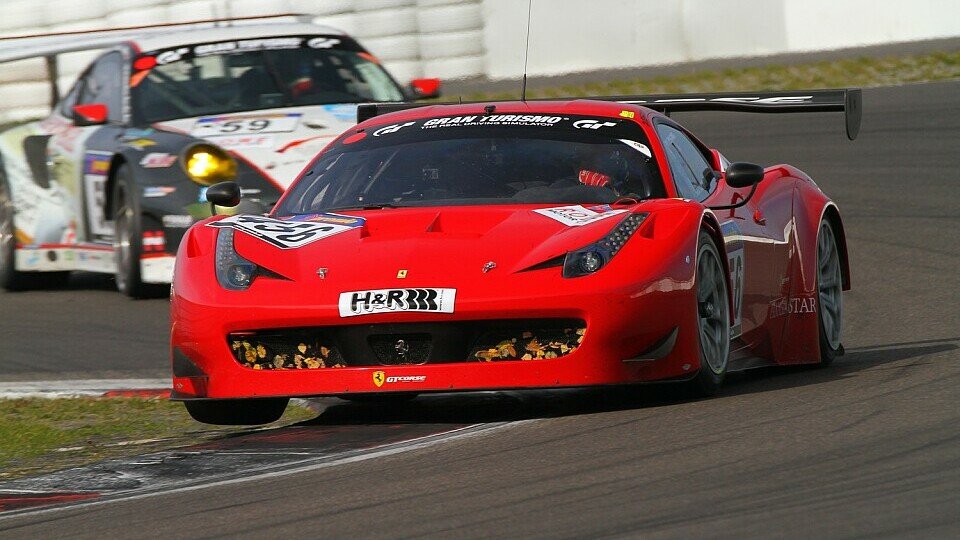 Der GT3-Ferrari von GT Corse fuhr auf Rang fünf, Foto: Patrick Funk