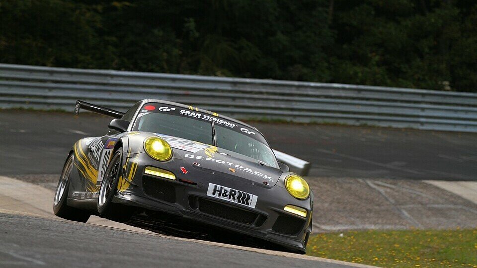 Der Cup-Porsche von Landgraf Motorsport belegte den dritten Rang in der Klasse, Foto: Patrick Funk