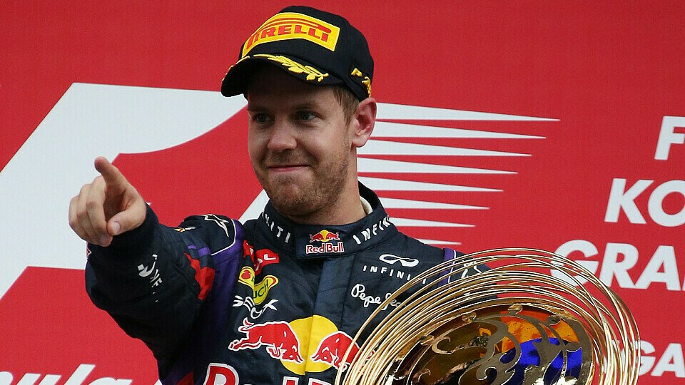 Sebastian Vettel feiert in Korea seinen achten Saisonsieg, Foto: Sutton