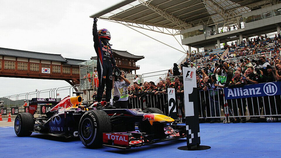 2013 fuhr die Formel 1 bisher zum letzten Mal in Korea, Foto: Red Bull