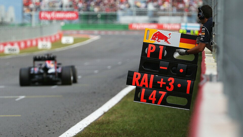 Sebastian Vettel raste zwar zum Sieg, der absolut Schnellste war er jedoch nicht, Foto: Red Bull