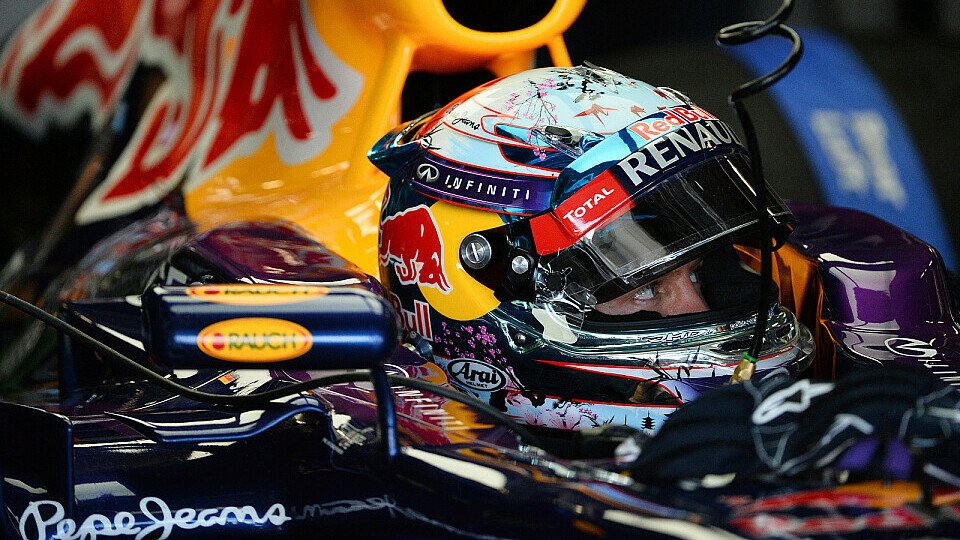 Sebastian Vettel stimmt sich mit der Freitags-Bestzeit auf das Qualifying am Samstag ein, Foto: Sutton