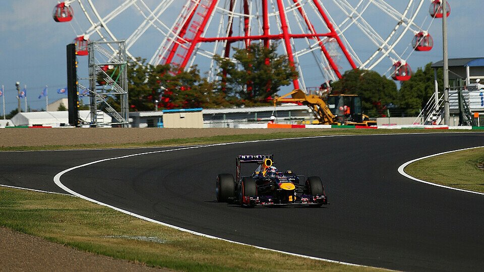 Sebastian Vettel war im Schatten des Riesenrads der Schnellste, Foto: Red Bull