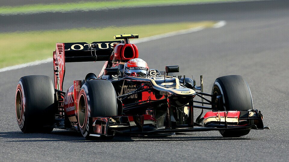 Grosjean gelang es, Red Bull herauszufordern, Foto: Sutton