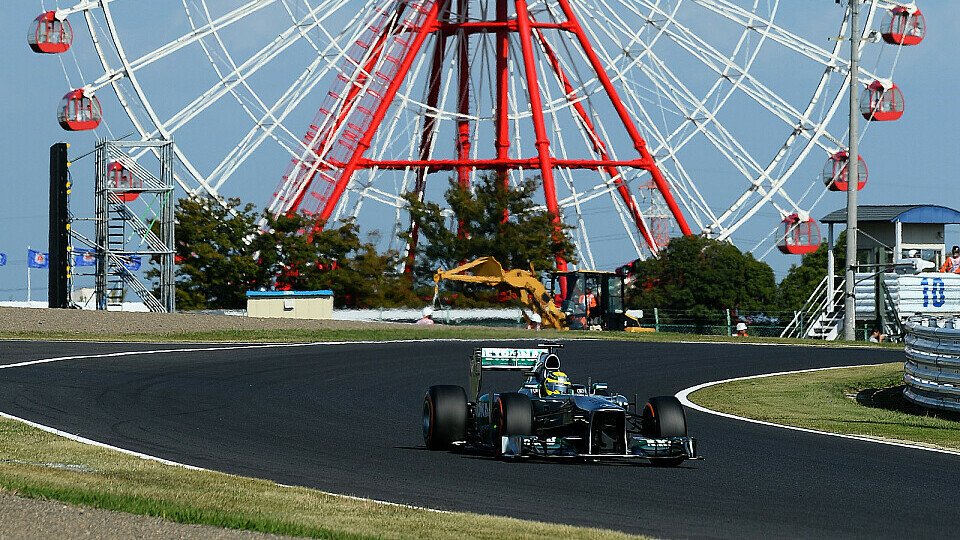 Mercedes nimmt den Japan GP mit unterschiedlichen Herangehensweisen in Angriff, Foto: Sutton