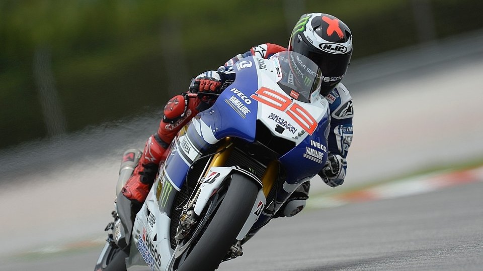 Jorge Lorenzo fuhr mit starkem Vorsprung zur vorletzten Pole der Saison, Foto: Yamaha Factory Racing