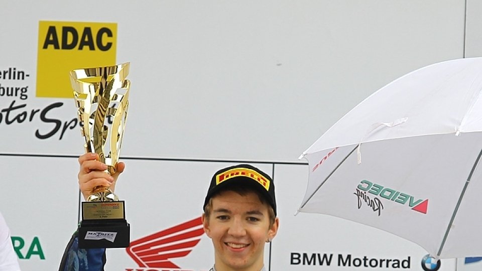 Feierte beim IDM Supersport-Saisonfinale am Lausitzring bereits sein viertes Podium 2013: Luca Grünwald., Foto: Grünwald