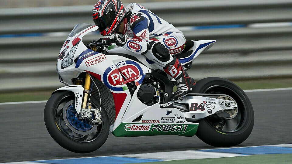 Michel Fabrizion beendete die Superbike-Saison als passabler Gesamt-Siebter., Foto: Pata Honda World Superbike