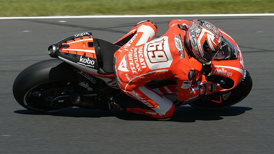 Nicky Hayden steht zum ersten Mal 2013 in der ersten Reihe, Foto: Ducati