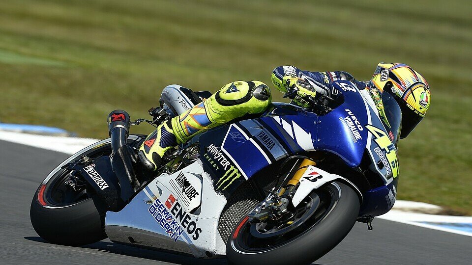 Valentino Rossi konnte an seine zuletzt starken Quali-Leistungen nicht anschließen, Foto: Yamaha Factory Racing
