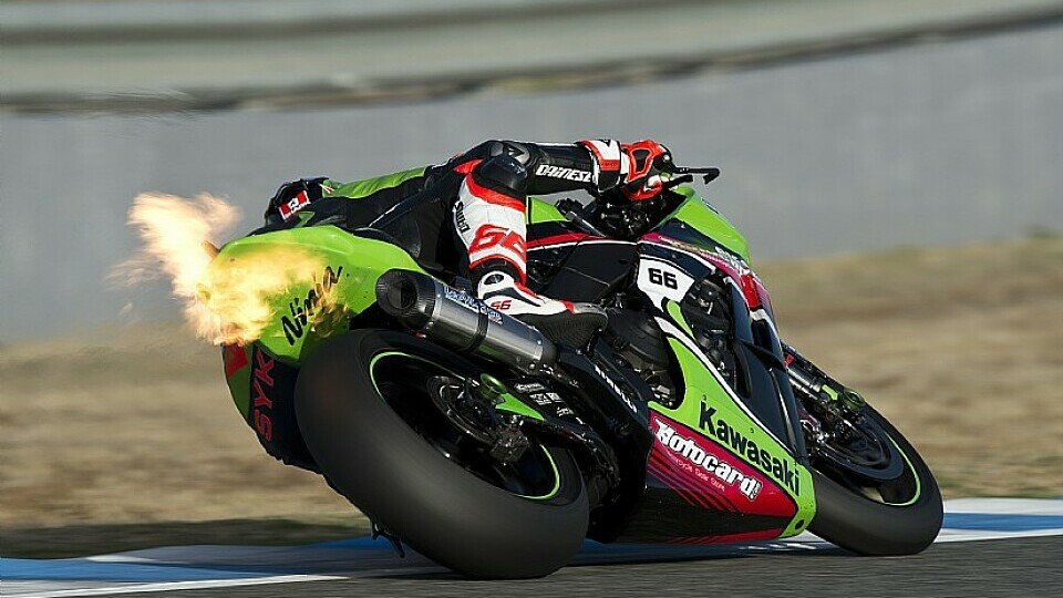 Im Vorjahr krönte sich Tom Sykes in Jerez zum Weltmeister, Foto: Kawasaki