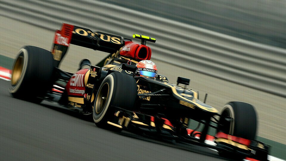 Romain Grosjean hat sich im Indien-Qualifying ordentlich verzockt, Foto: Sutton