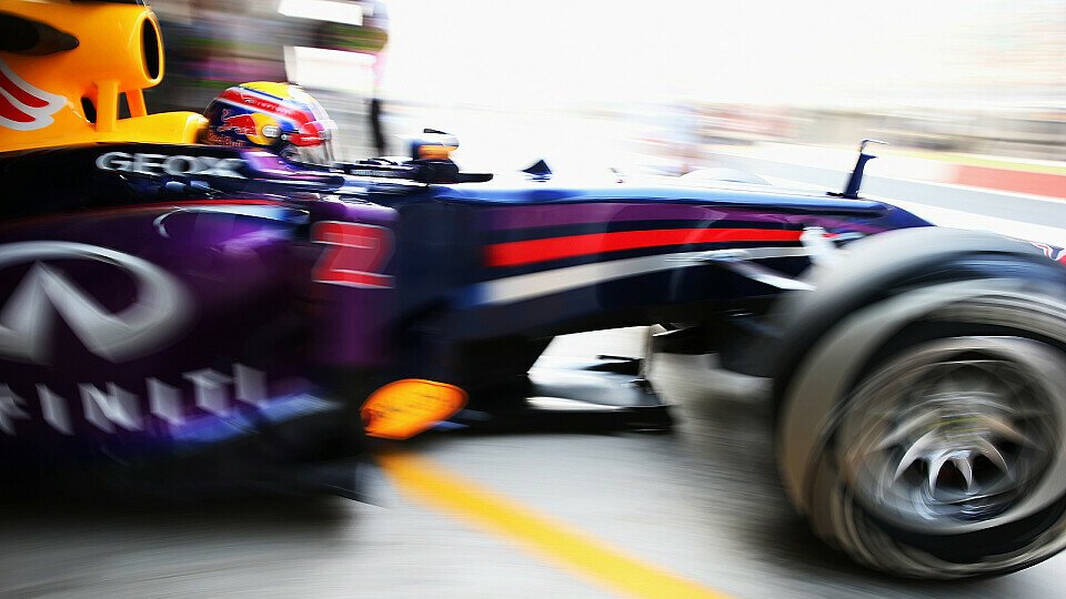 Mark Webber fuhr auf den Medium-Reifen auf die B-Pole, Foto: Red Bull