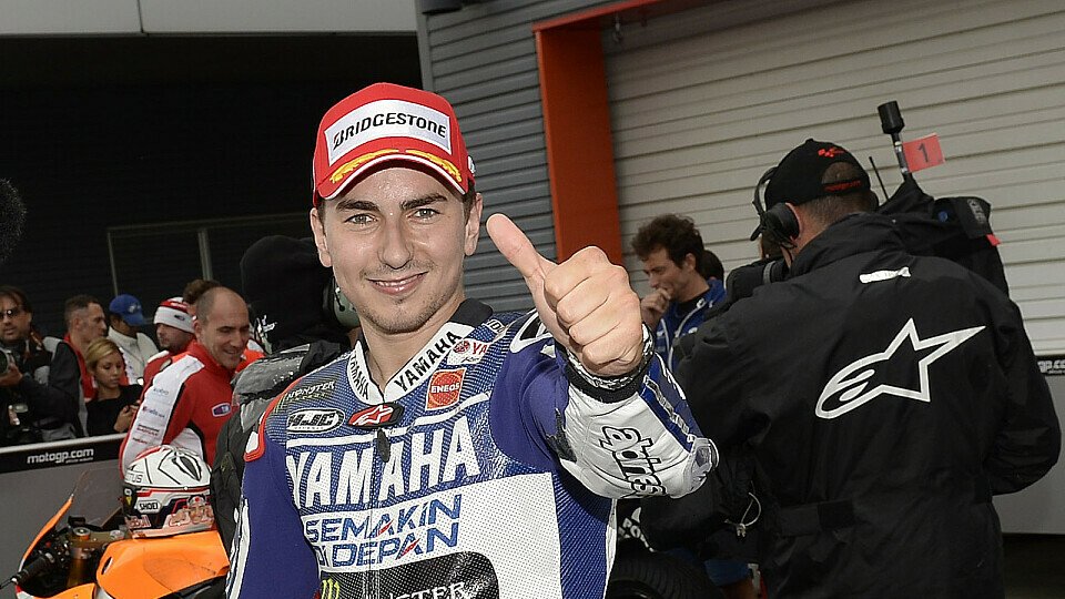 Jorge Lorenzo bejubelte den 200. Yamaha-Sieg im Honda-Land, Foto: Milagro