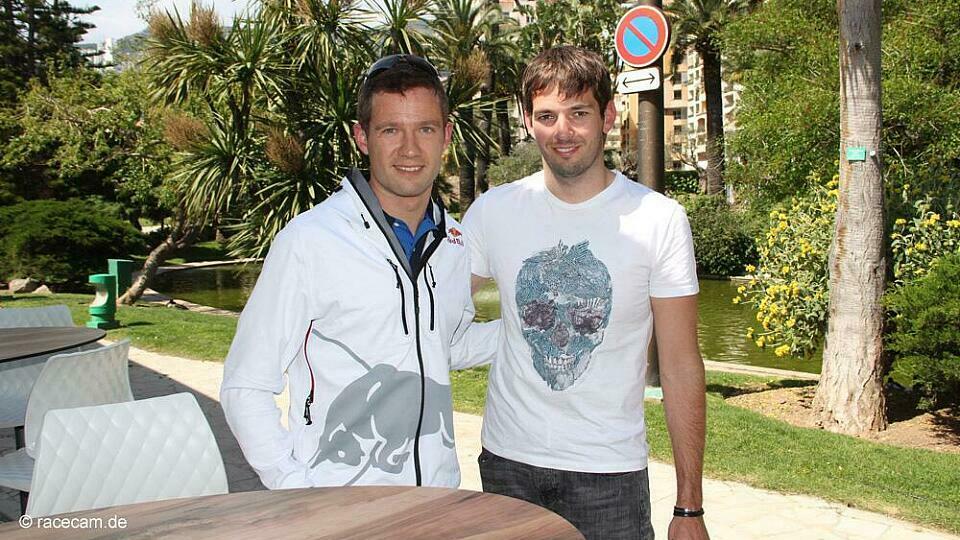Sebastien Ogier und Sean Edwards in Monaco, Foto: Twitter