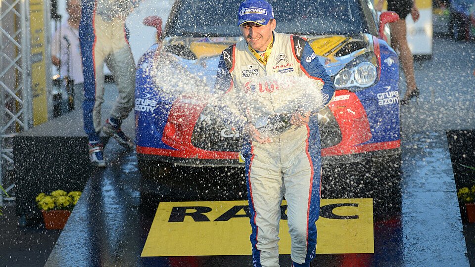 Robert Kubica sicherte bei seinem letzten WRC2-Start in dieser Saison den Titel, Foto: Sutton
