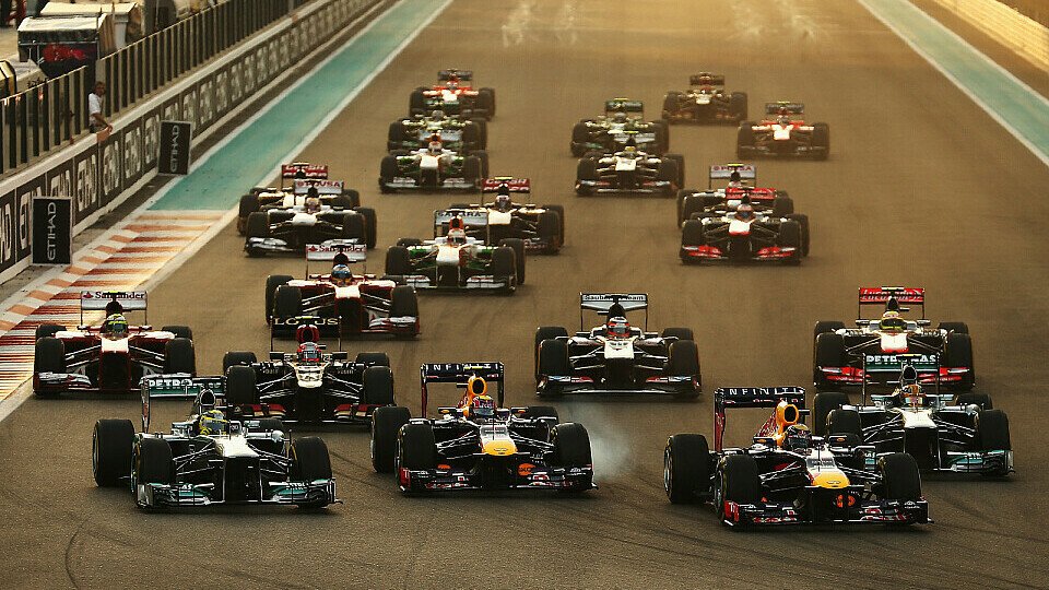 Der Saisonabschluss 2014 in Abu Dhabi verspricht ein Finale furioso zu werden, Foto: Red Bull