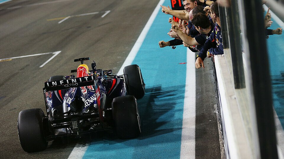 Sebastian Vettel eilt weiter von Sieg zu Sieg in der Formel 1, Foto: Red Bull