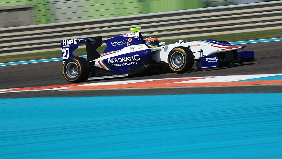 Dean Stoneman war am Dienstag Schnellster in Abu Dhabi, Foto: GP3