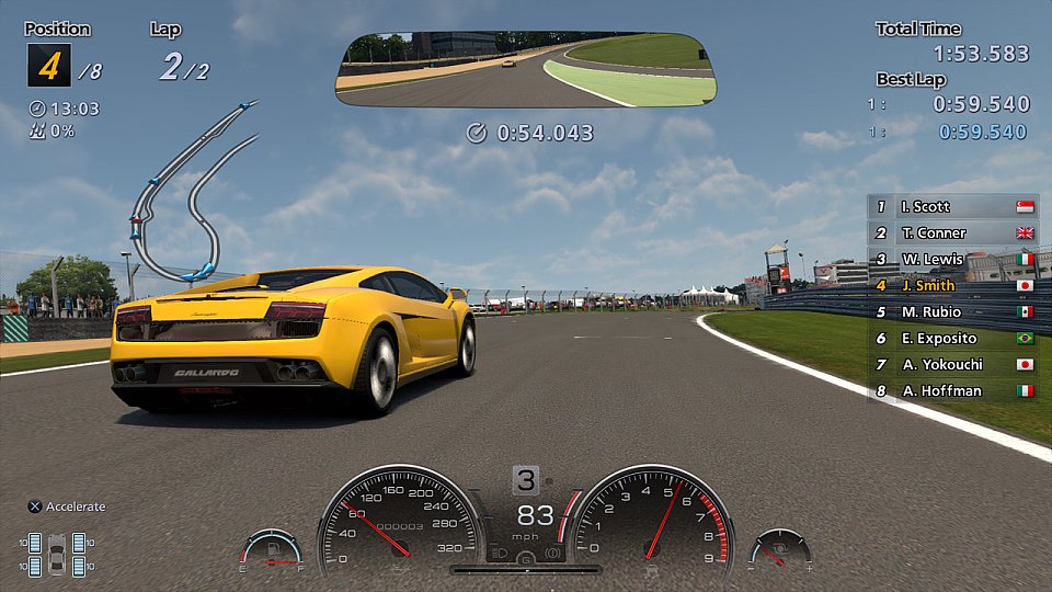 Der Arcade-Mode ist eines der Highlights des neuen Gran Turismo 6.