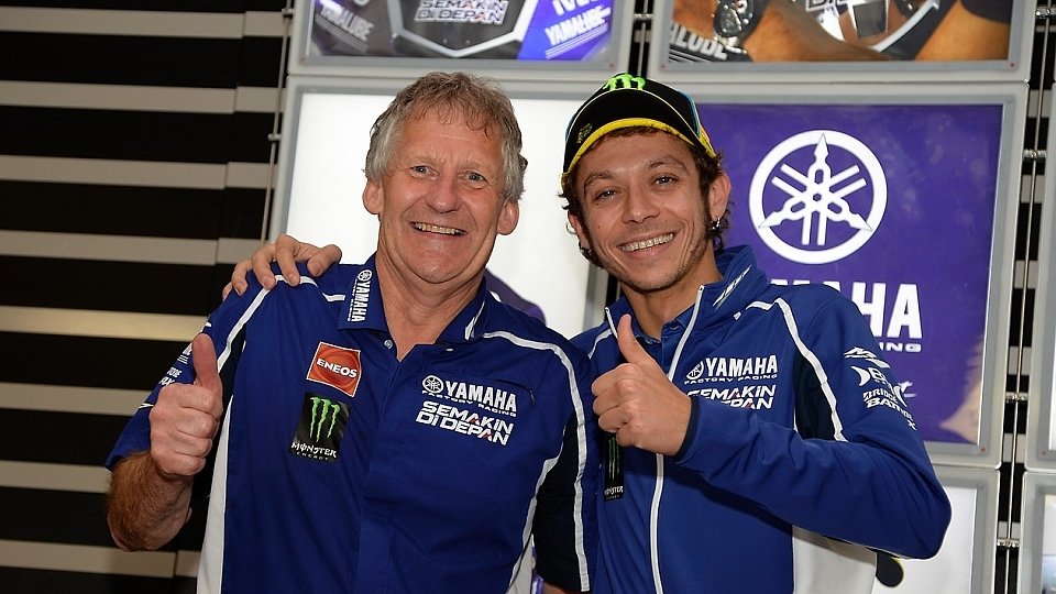 Zusammen durften Rossi und Burgess über sieben WM-Titel jubeln, Foto: Yamaha Factory Racing