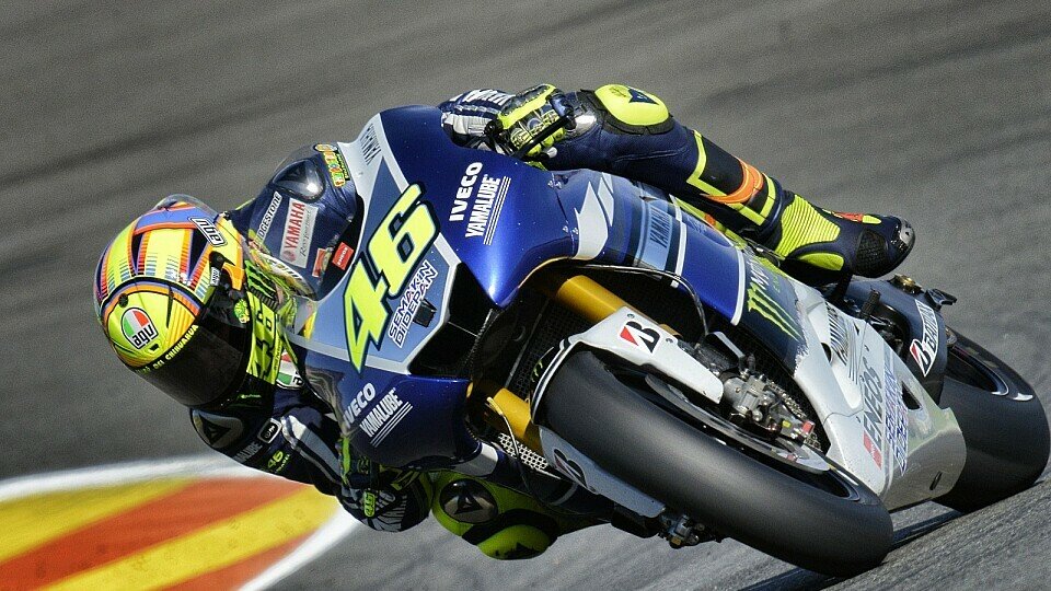 Valentino Rossi fährt nur weiter, wenn er ganz vorne mithalten kann, Foto: Yamaha Factory Racing