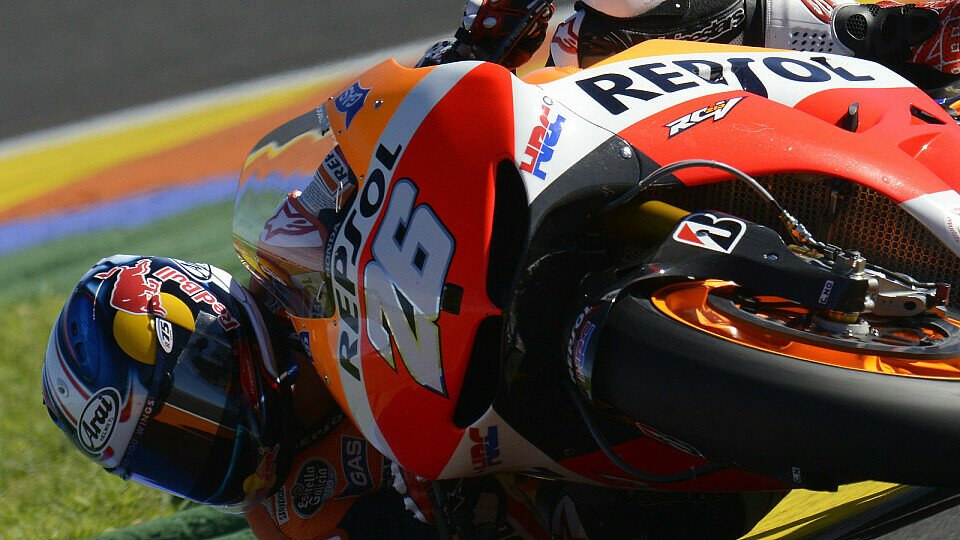 Dani Pedrosa beendete die MotoGP-Saison mit einem starken Auftritt und Rang zwei in Valencia., Foto: Milagro