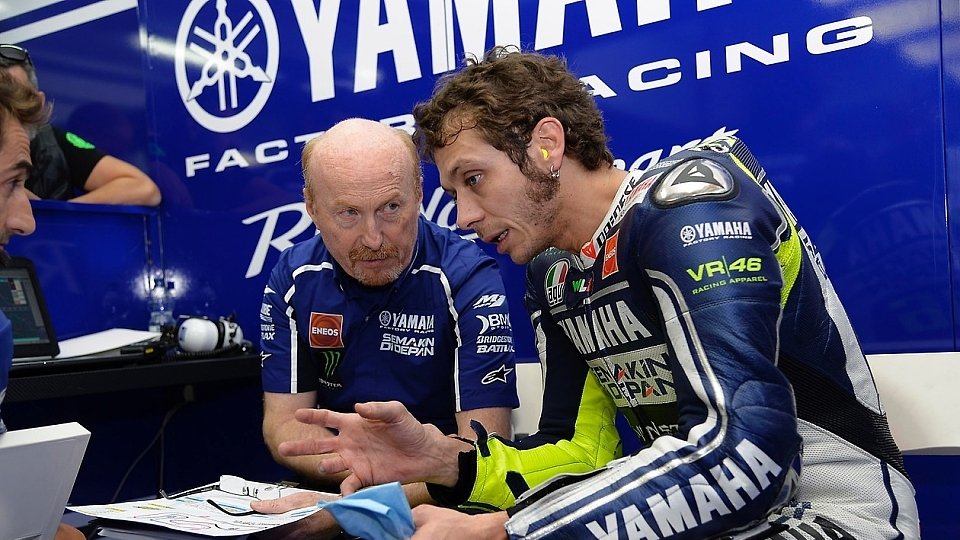 Die Chemie zwischen Valentino Rossi und Silvano Galbusera scheint zu stimmen, Foto: Yamaha Factory Racing