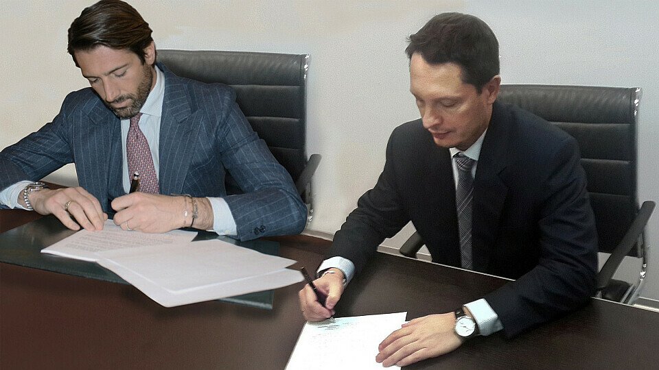 Giovanni Castiglioni und Alexander Yakhnich handelten den Deal aus, Foto: MV Agusta