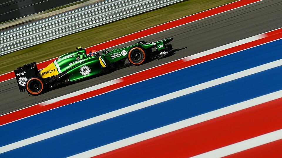 Alexander Rossi überzeugte bei seinem Formel-1-Debüt in Austin mit Platz 19 im ersten Freien Training., Foto: Sutton