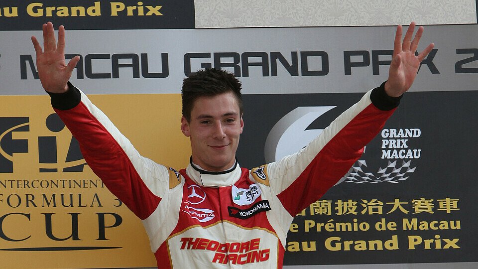 Alex Lynn hat den Macau GP 2013 gewonnen, Foto: Sutton