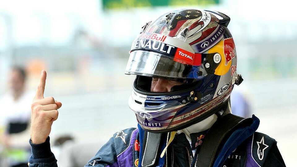 Sebastian Vettel schnappte sich wiedermal die Pole Position, Foto: Sutton
