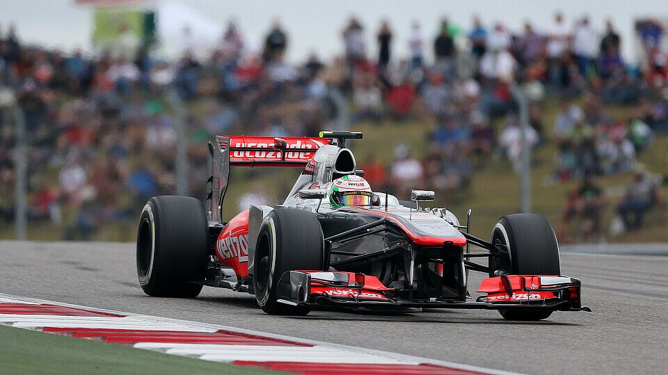 Seinen Teamkollegen Jenson Button schlug Sergio Perez deutlich, Foto: Sutton