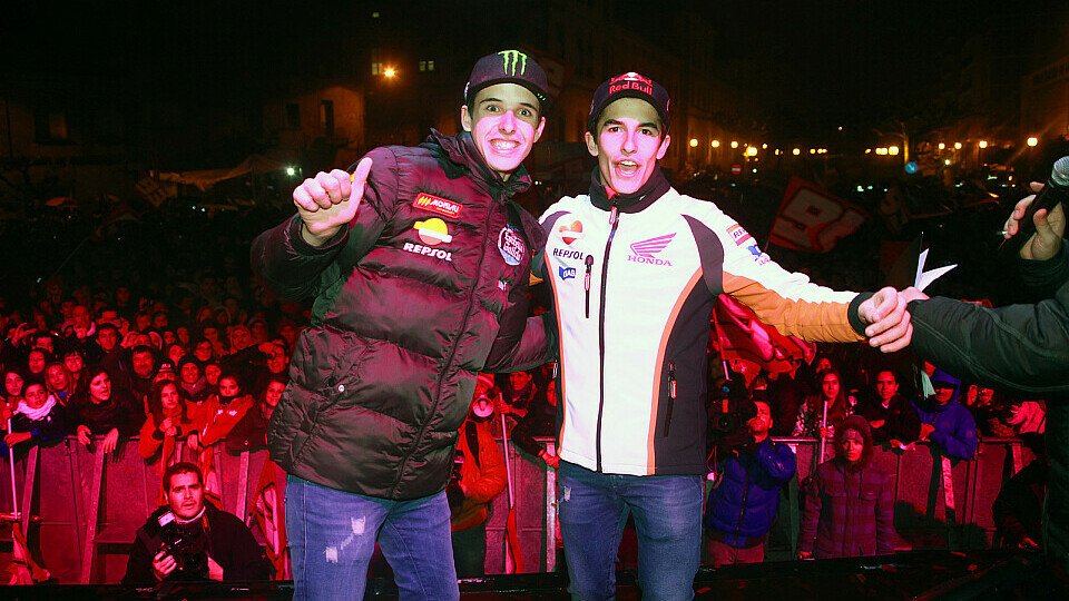 Alex und Marc Marquez bekamen den gebührenden Applaus, Foto: Repsol Honda