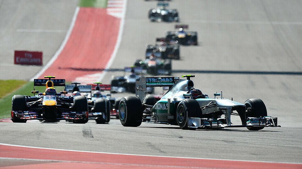 Lewis Hamilton ist beim US GP in Austin der Gejagte, Foto: Sutton
