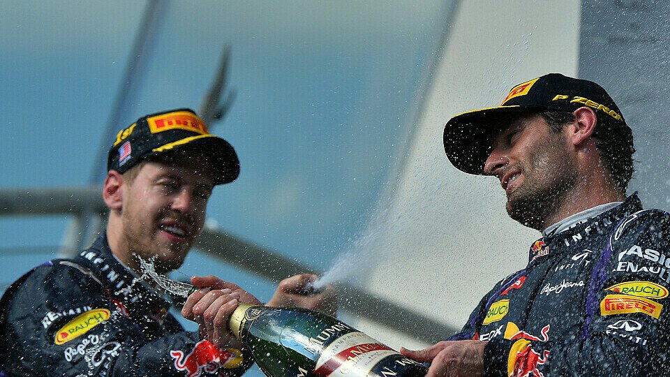 Sebastian Vettel und Mark Webber - keine Freunde, Foto: Sutton