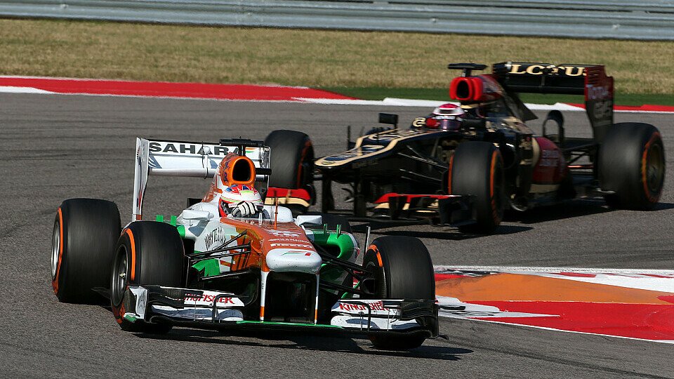 Force India und Lotus gehören zu den Teams, denen eine Kostenreduktion helfen würde, Foto: Sutton