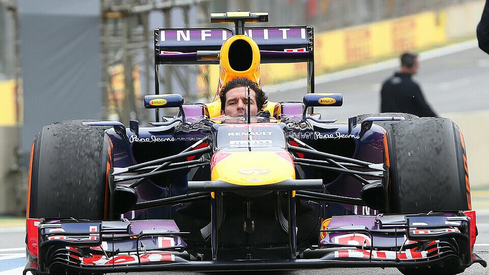 Mark Webber genoss die frische Luft, Foto: Sutton