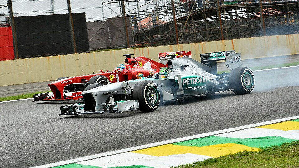 Lewis Hamilton kämpfte hart, Foto: Sutton
