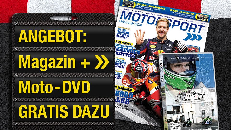 Hol dir das Motorsport-Magazin und eine Gratis-DVD, Foto: adrivo Sportpresse GmbH