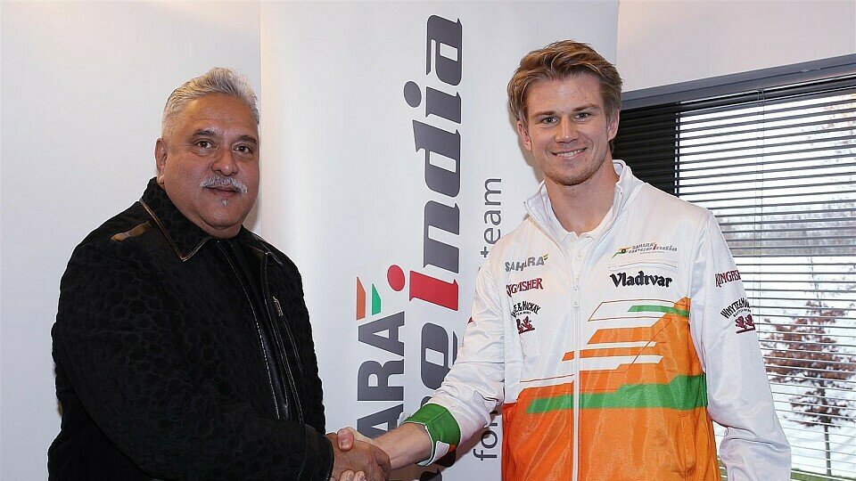 Mallya ist mit beiden Fahrern zufrieden, Foto: Force India
