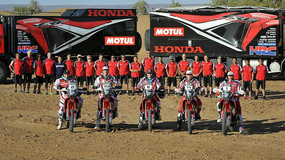 Honda feierte 2013 das Comeback bei der Rallye Dakar, Foto: Honda