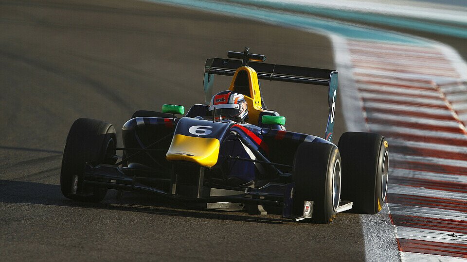 Niederhauser empfahl sich bei Testfahrten in Abu Dhabi, Foto: GP3
