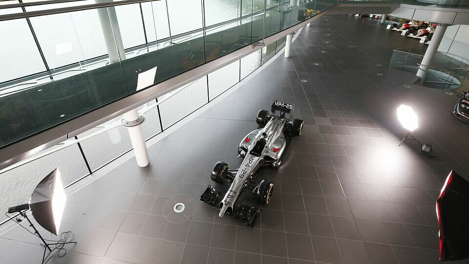 Einsam und verlassen: der neue MP4-29, Foto: McLaren