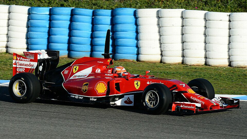Ferrari gehört zum Auftakt in Jerez zu den fleißigsten Teams, Foto: Sutton
