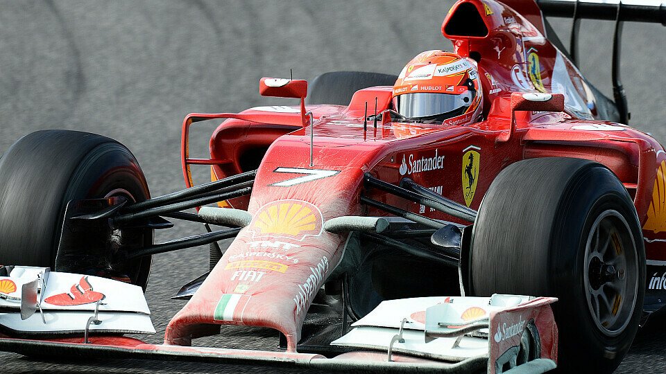Kimi Räikkönen drehte 31 Runden mit dem roten Staubsauger, Foto: Sutton