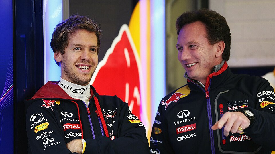 Christian Horner und Sebastian Vettel feierten bei Red Bull vier WM-Titel, Foto: Red Bull
