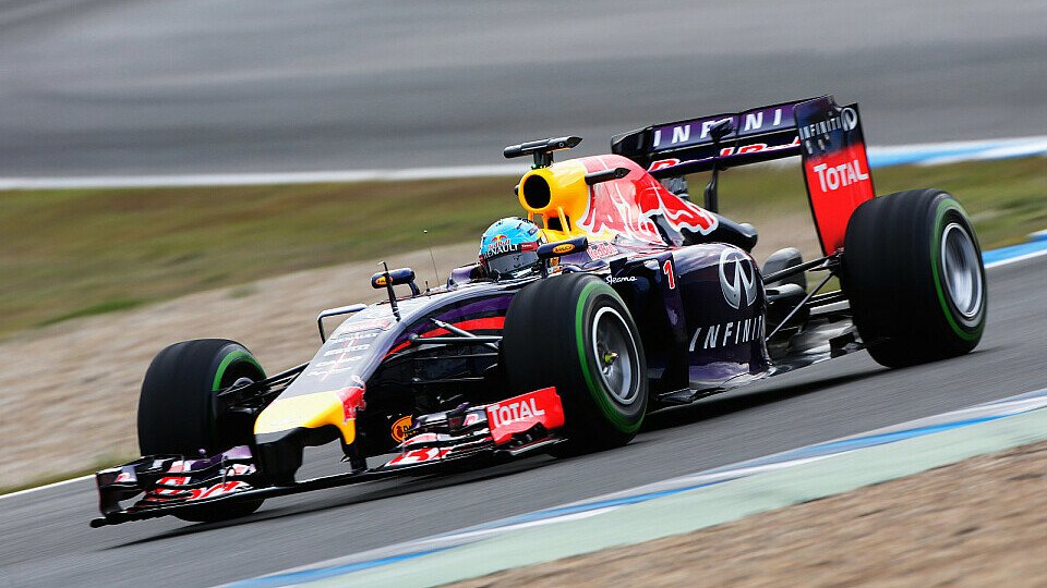 Red Bull konnte den neuen RB10 in Jerez kaum auf der Strecke testen, Foto: Red Bull