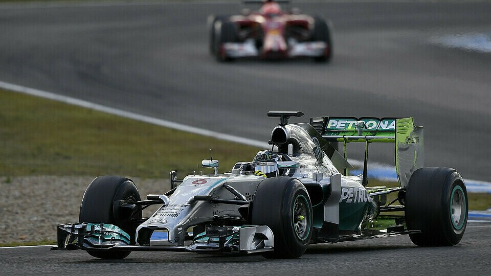 Nico Rosberg avancierte in Jerez zum Kilometer-König, Foto: Sutton