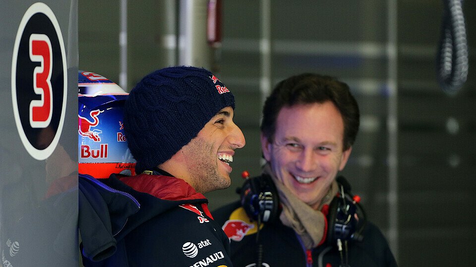 Können Ricciardo und Horner heute wieder lachen?, Foto: Sutton